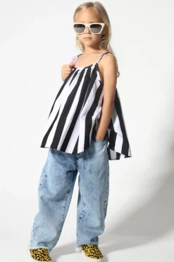 Online Marques ' Almeida ACID WASH DENIM BAGGY TROUSERS ACIDWASH