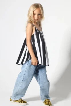 Online Marques ' Almeida ACID WASH DENIM BAGGY TROUSERS ACIDWASH