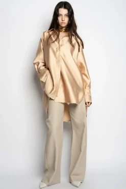 Online Marques ' Almeida OVERSHIRT BEIGE