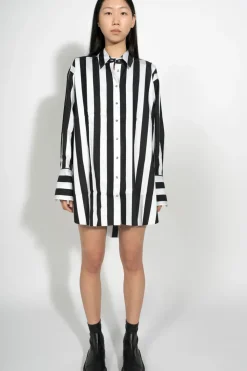 Outlet Marques ' Almeida BLACK AND WHITE XXXL SHIRT BLACKWHITE