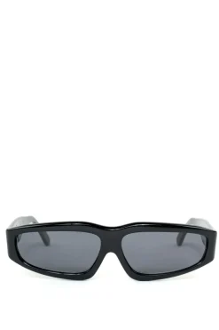 Best Marques ' Almeida ANGULAR FRAME SUNGLASSES BLACK