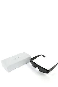 Best Marques ' Almeida ANGULAR FRAME SUNGLASSES BLACK