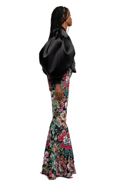 Clearance Marques ' Almeida BOMBER JACKET WITH PUFF SLEEVES BLACK