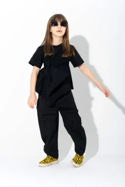 Hot Marques ' Almeida BOW T-SHIRT BLACK