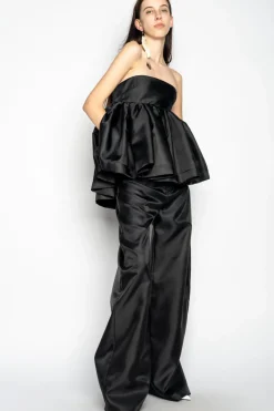 Outlet Marques ' Almeida BOYFRIEND TROUSERS BLACK