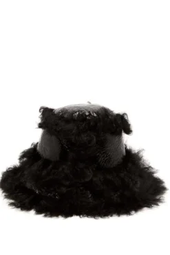 Hot Marques ' Almeida BUCKET HAT BLACK