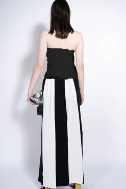 Best Marques ' Almeida DRAPED CORSET BLACK