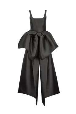 Clearance Marques ' Almeida FRONT BOW TOP BLACK