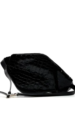 Discount Marques ' Almeida LEATHER BUM BAG BLACK