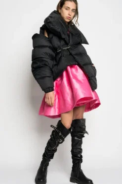 Hot Marques ' Almeida M'A PUFFER JACKET BLACK