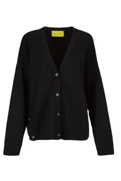 Hot Marques ' Almeida MERINO DECONSTRUCTED CARDIGAN BLACK