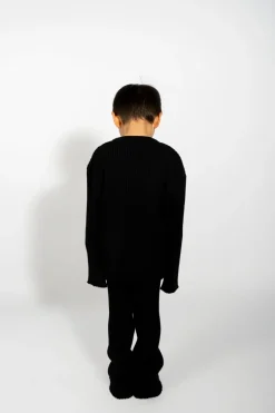 Online Marques ' Almeida MERINO KNIT JUMPER BLACK