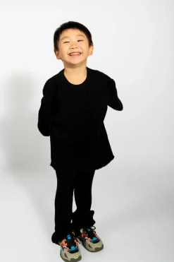 Online Marques ' Almeida MERINO KNIT JUMPER BLACK