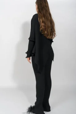 Outlet Marques ' Almeida MERINO TROUSERS BLACK