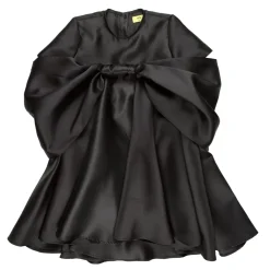Hot Marques ' Almeida MIKADO OVERSIZED BOW DRESS BLACK