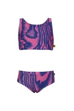 Hot Marques ' Almeida BLUE AND PINK SWIMWEAR BIKINI SET MULTICOLOUR