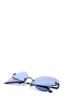 Hot Marques ' Almeida BUTTERFLY SUNGLASSES BLUE