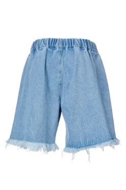 Marques ' Almeida DENIM CLASSIC SHORTS BLUE