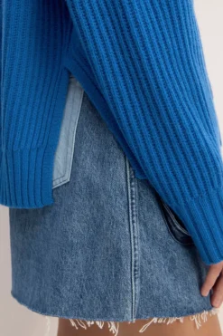Sale Marques ' Almeida KNIT JUMPER BLUE