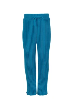 Clearance Marques ' Almeida MERINO KNIT TROUSERS BLUE