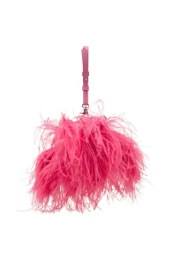 Online Marques ' Almeida BRIGHT PINK FEATHER BAG BRIGHTPINK