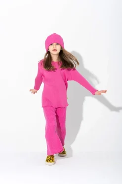 Hot Marques ' Almeida BRIGHT PINK MERINO KNIT JUMPER BRIGHTPINK