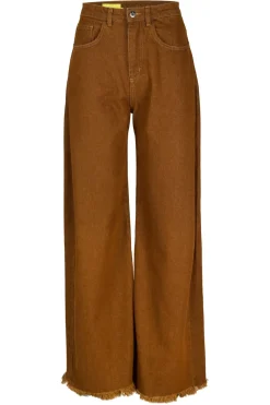 Marques ' Almeida BOYFRIEND TROUSERS BROWN
