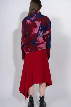 Sale Marques ' Almeida CLASSIC M'A MERINO SKIRT IN RED