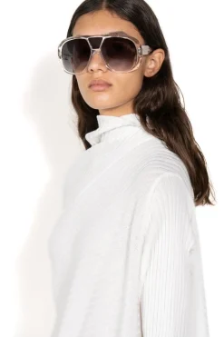 Discount Marques ' Almeida AVIATOR SUNGLASSES CLEAR