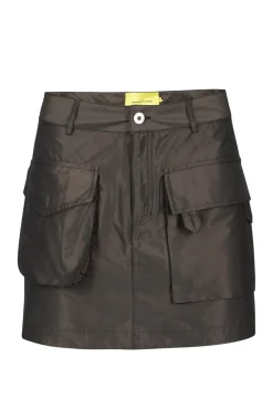 Best Marques ' Almeida DARK MULTI POCKET MINI SKIRT BROWN