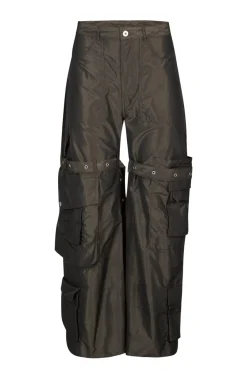 Discount Marques ' Almeida DARK MULTI POCKET TROUSERS BROWN