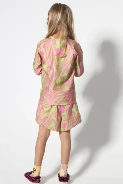 Discount Marques ' Almeida GREEN AND PINK SWIMWEAR LONG SLEEVE TOP MULTICOLOUR