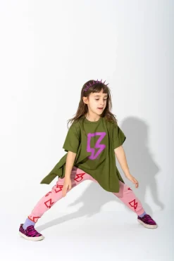 Online Marques ' Almeida AND PINK THUNDER PRINT FLAP T-SHIRT KHAKI