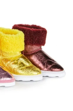 Hot Marques ' Almeida LEATHER BOOTS IN YELLOW