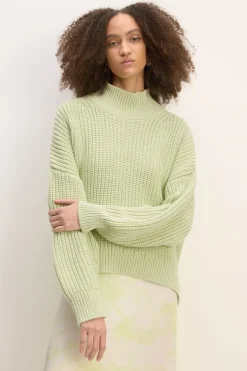Best Marques ' Almeida LIGHT GREEN TURTLENECK KNIT JUMPER LIGHTGREEN