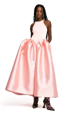 Hot Marques ' Almeida LIGHT PINK FULL SKIRT TANK TOP DRESS LIGHTPINK