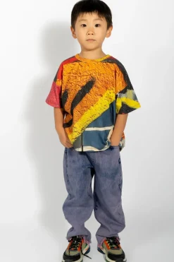 New Marques ' Almeida BAGGY JEANS LILAC