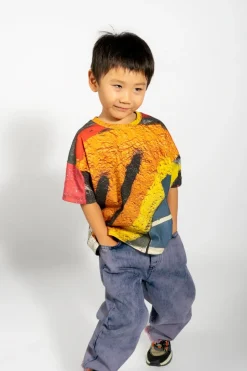 New Marques ' Almeida BAGGY JEANS LILAC