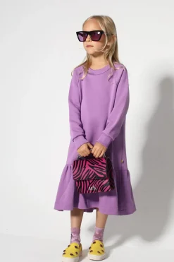 Outlet Marques ' Almeida CREW NECK GATHERED DRESS LILAC