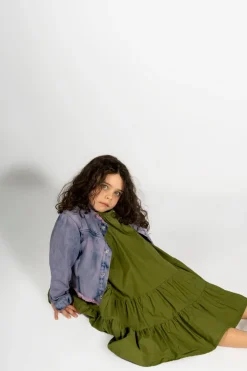 Hot Marques ' Almeida LOOSE COLLARLESS JACKET LILAC