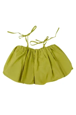 New Marques ' Almeida BALLOON TOP LIME