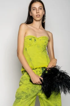 Clearance Marques ' Almeida BRA CUP CORSET LIME