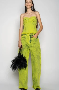 Clearance Marques ' Almeida BRA CUP CORSET LIME