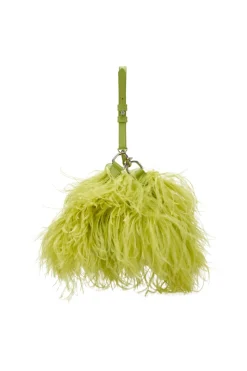 Outlet Marques ' Almeida FEATHER BAG LIME