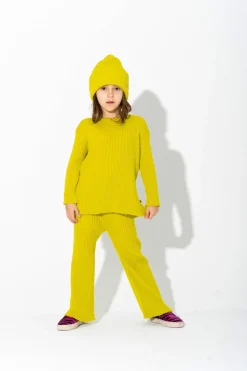 Online Marques ' Almeida MERINO KNIT JUMPER LIME