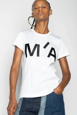 Clearance Marques ' Almeida MARQUES ' ALMEIDA T-SHIRT WHITE