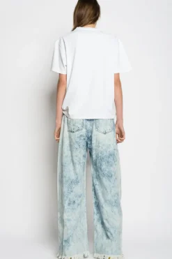 Discount Marques ' Almeida MARQUES'ALMEIDA EMBROIDERED T-SHIRT WHITE