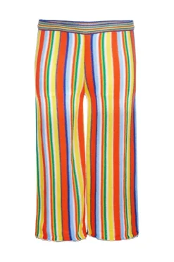 Best Marques ' Almeida MULTI STRIPE KNIT TROUSERS MULTICOLOUR