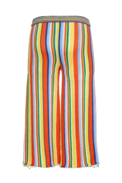 Best Marques ' Almeida MULTI STRIPE KNIT TROUSERS MULTICOLOUR