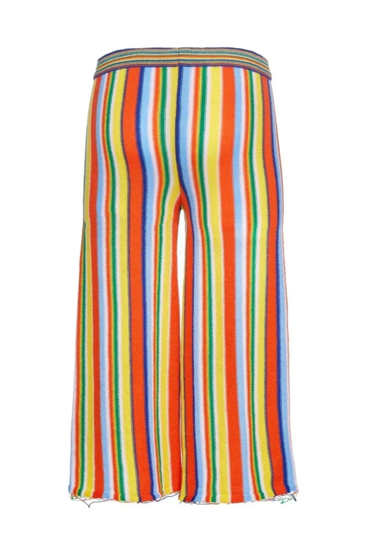 Best Marques ' Almeida MULTI STRIPE KNIT TROUSERS MULTICOLOUR